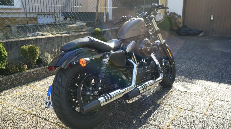 Harley Davidson Heckansicht - Wertgutachten